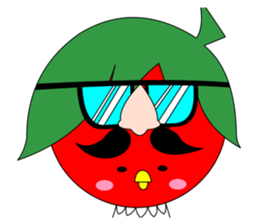 Toritoma ver.4 by Takeshiitake mushroom sticker #3796608