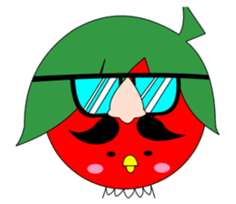 Toritoma ver.4 by Takeshiitake mushroom sticker #3796608