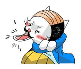 He is TORAO NEKODA,the general manager.2 sticker #3797143