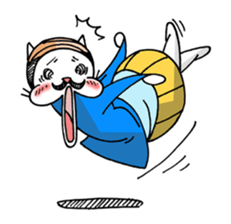 He is TORAO NEKODA,the general manager.2 sticker #3797160