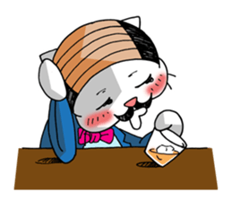 He is TORAO NEKODA,the general manager.2 sticker #3797169