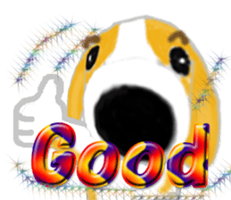 The hanamaruwanko sticker #3797295