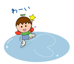 Yutan`s Sticker Series in winter sticker #3797526