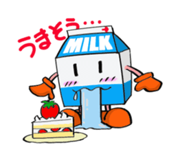 Mil-kun the Milk bottle sticker #3798416