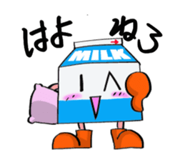 Mil-kun the Milk bottle sticker #3798429