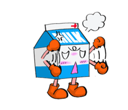Mil-kun the Milk bottle sticker #3798431