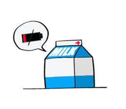 Mil-kun the Milk bottle sticker #3798446