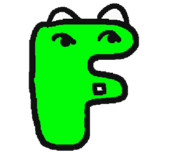 Usa-pin Alphabet message sticker #3798460