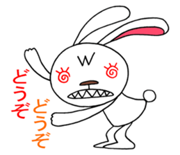 Punk rabbit sticker #3799015
