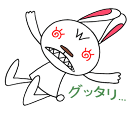 Punk rabbit sticker #3799018