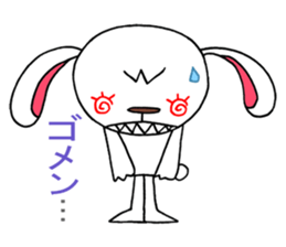 Punk rabbit sticker #3799019