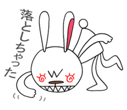 Punk rabbit sticker #3799026