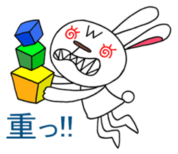 Punk rabbit sticker #3799028