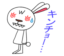 Punk rabbit sticker #3799031