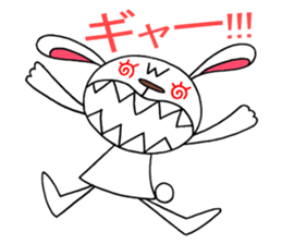 Punk rabbit sticker #3799032