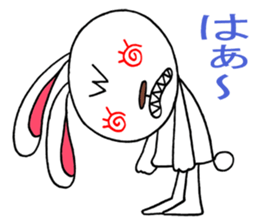Punk rabbit sticker #3799035