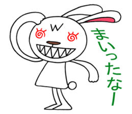 Punk rabbit sticker #3799038