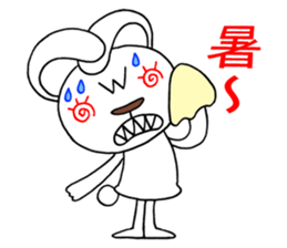 Punk rabbit sticker #3799039