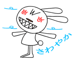 Punk rabbit sticker #3799041