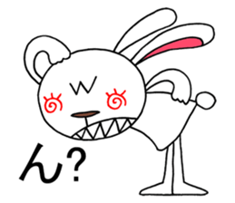 Punk rabbit sticker #3799053
