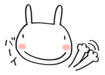 Rabbit and friends1 sticker #3799256