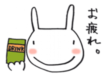 Rabbit and friends1 sticker #3799260