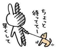 Rabbit and friends1 sticker #3799281