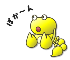 Yellow Scorpion sticker #3799437