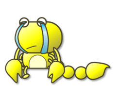 Yellow Scorpion sticker #3799453