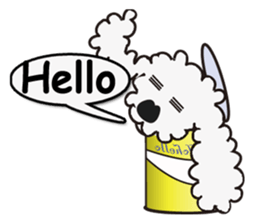 CAN DOG sticker #3800420