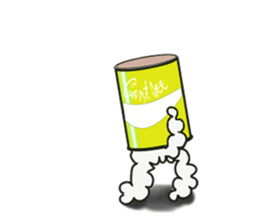 CAN DOG sticker #3800427