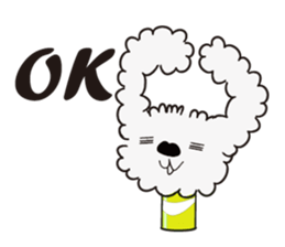 CAN DOG sticker #3800434