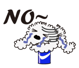 CAN DOG sticker #3800435