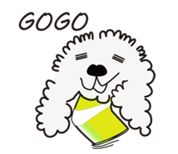 CAN DOG sticker #3800437