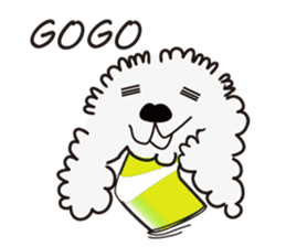 CAN DOG sticker #3800437