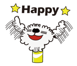 CAN DOG sticker #3800442