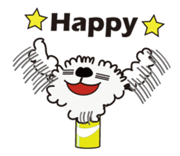 CAN DOG sticker #3800442