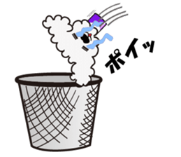 CAN DOG sticker #3800443