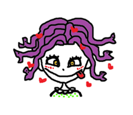 Pretty monsters sticker #3800517