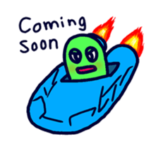 English Aliens sticker #3801049