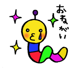 kappy and iromushikun sticker #3801503