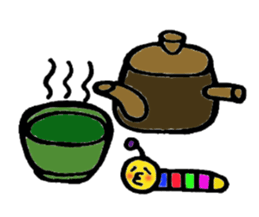 kappy and iromushikun sticker #3801506