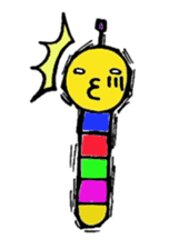 kappy and iromushikun sticker #3801510