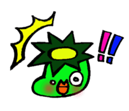 kappy and iromushikun sticker #3801512