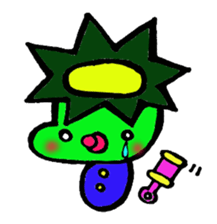 kappy and iromushikun sticker #3801531