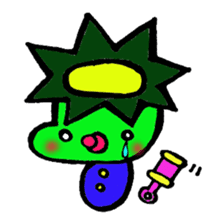 kappy and iromushikun sticker #3801531