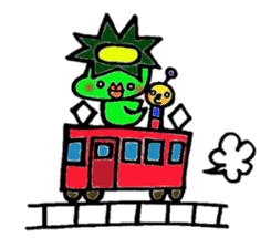 kappy and iromushikun sticker #3801532