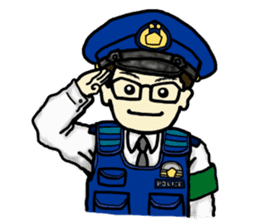 Policeman Takahashi's police box diary 2 sticker #3802167