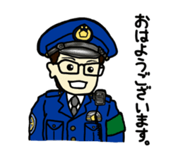 Policeman Takahashi's police box diary 2 sticker #3802170