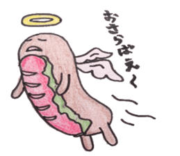 hot dog  Yoshimune. sticker #3802254